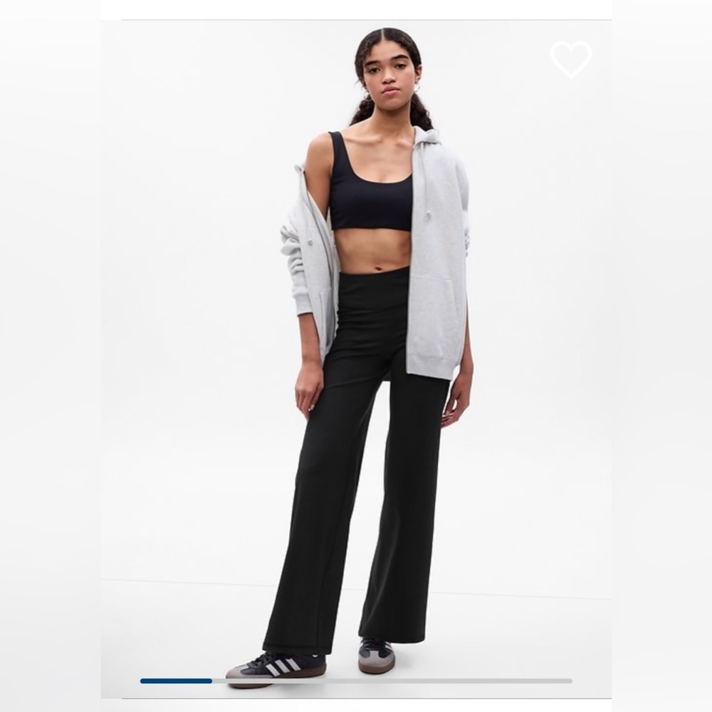 GAP high rise wide-leg power leggings